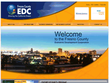 Tablet Screenshot of fresnoedc.com